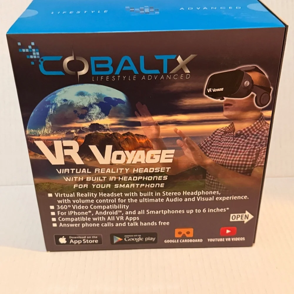 Colbaltx NIB Voyage Virtual Reality Headset Voyage